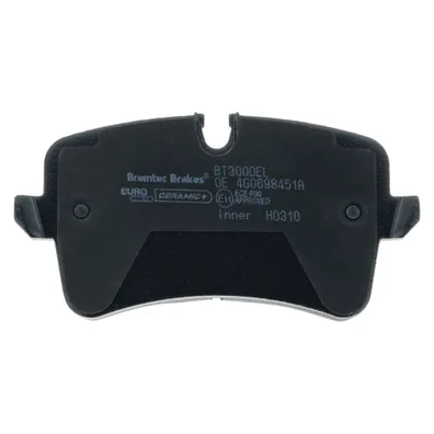 Bremtec Euro-Line Rear Brake Pads – Audi S6 / S7 (C7/C7.5) & S8 (D4) - Chicane Australia