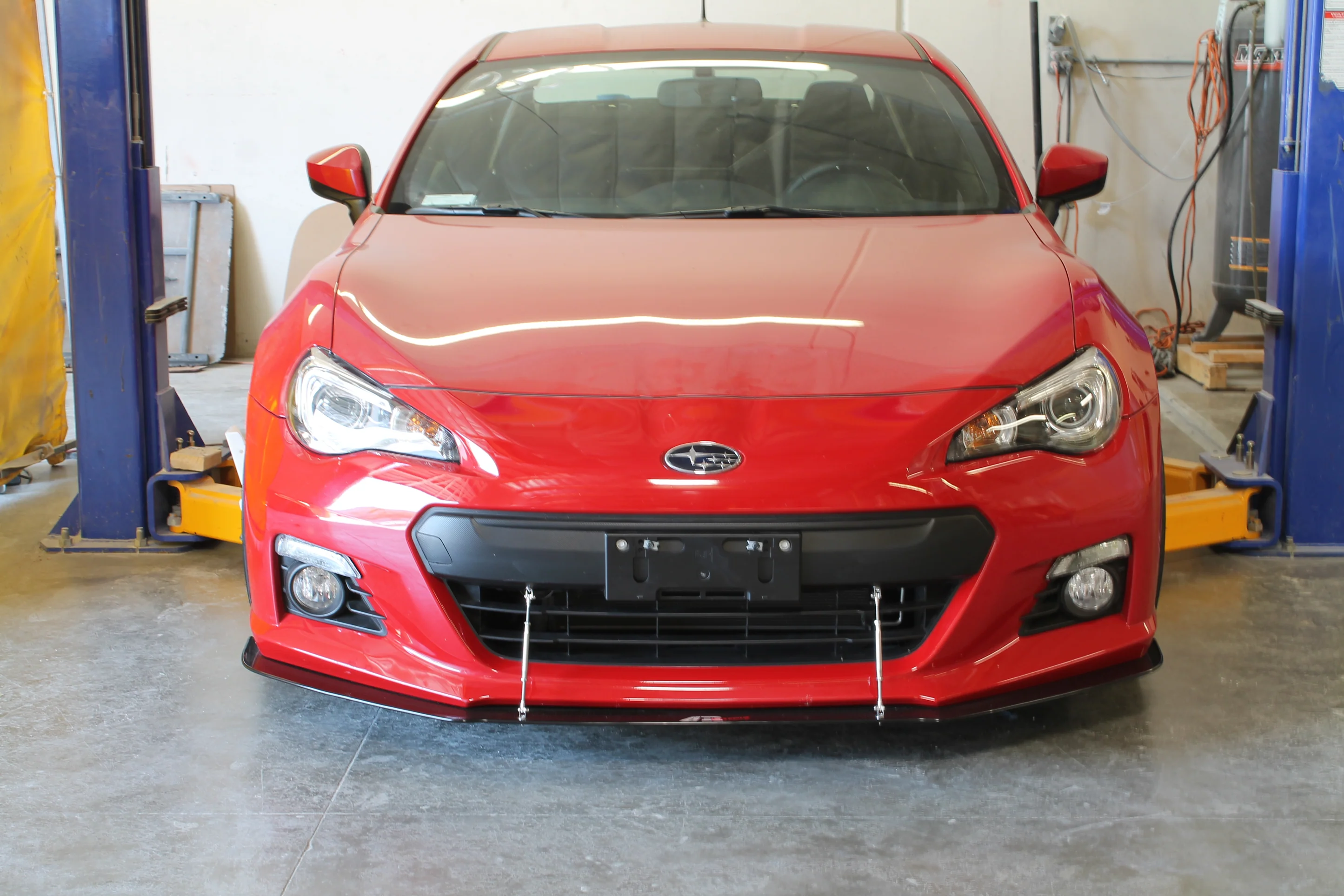 APR Carbon Wind Splitter w/ Rods – Subaru BRZ 2013–2016 - Chicane Australia