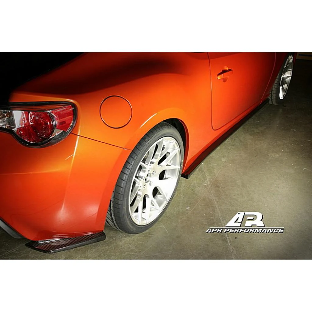 APR Carbon Rear Bumper Skirts – Toyota GT86 / Subaru BRZ 2013-2016 - Chicane Australia