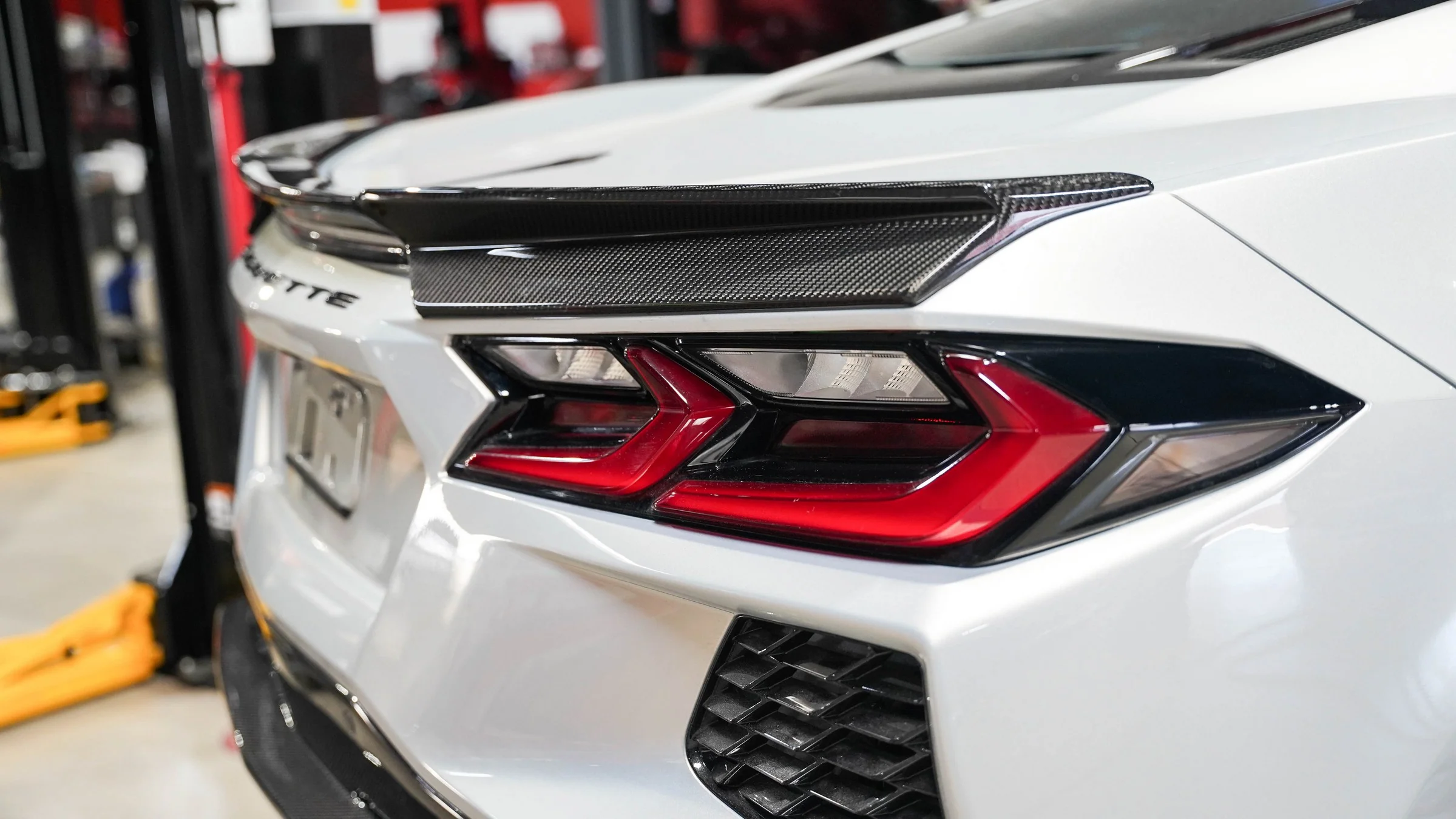 APR Carbon Rear Spoiler Delete – Chevrolet Corvette C8 - Chicane Australia