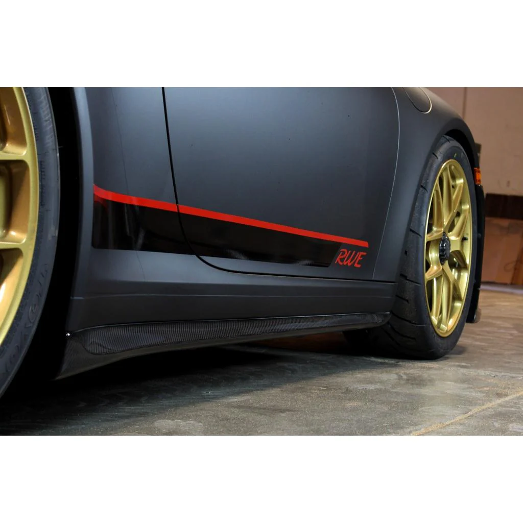 APR Performance Carbon Fiber Side Rocker Extensions / Side Skirt – Porsche 991.1 / 991.2 GT3 - Chicane Australia