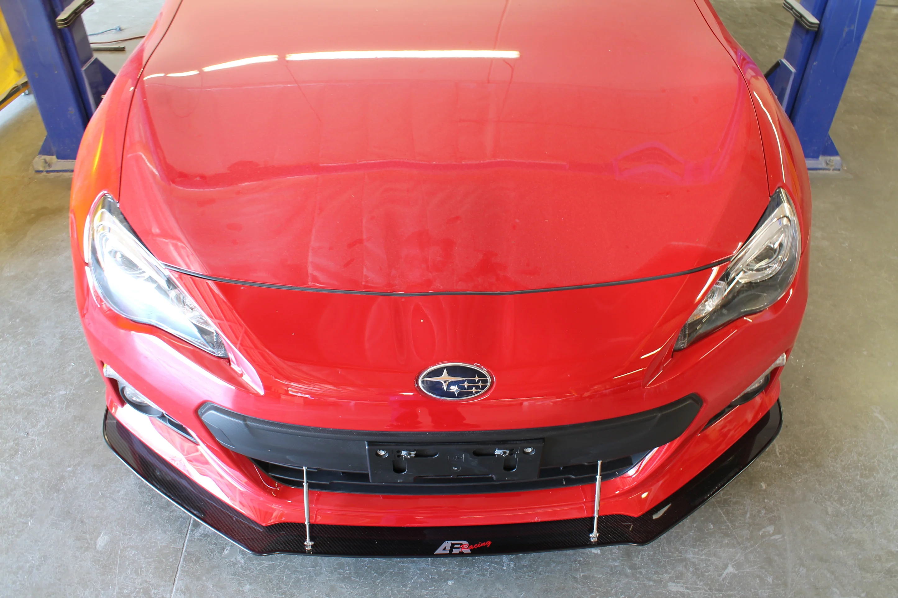 APR Carbon Wind Splitter w/ Rods – Subaru BRZ 2013–2016 - Chicane Australia