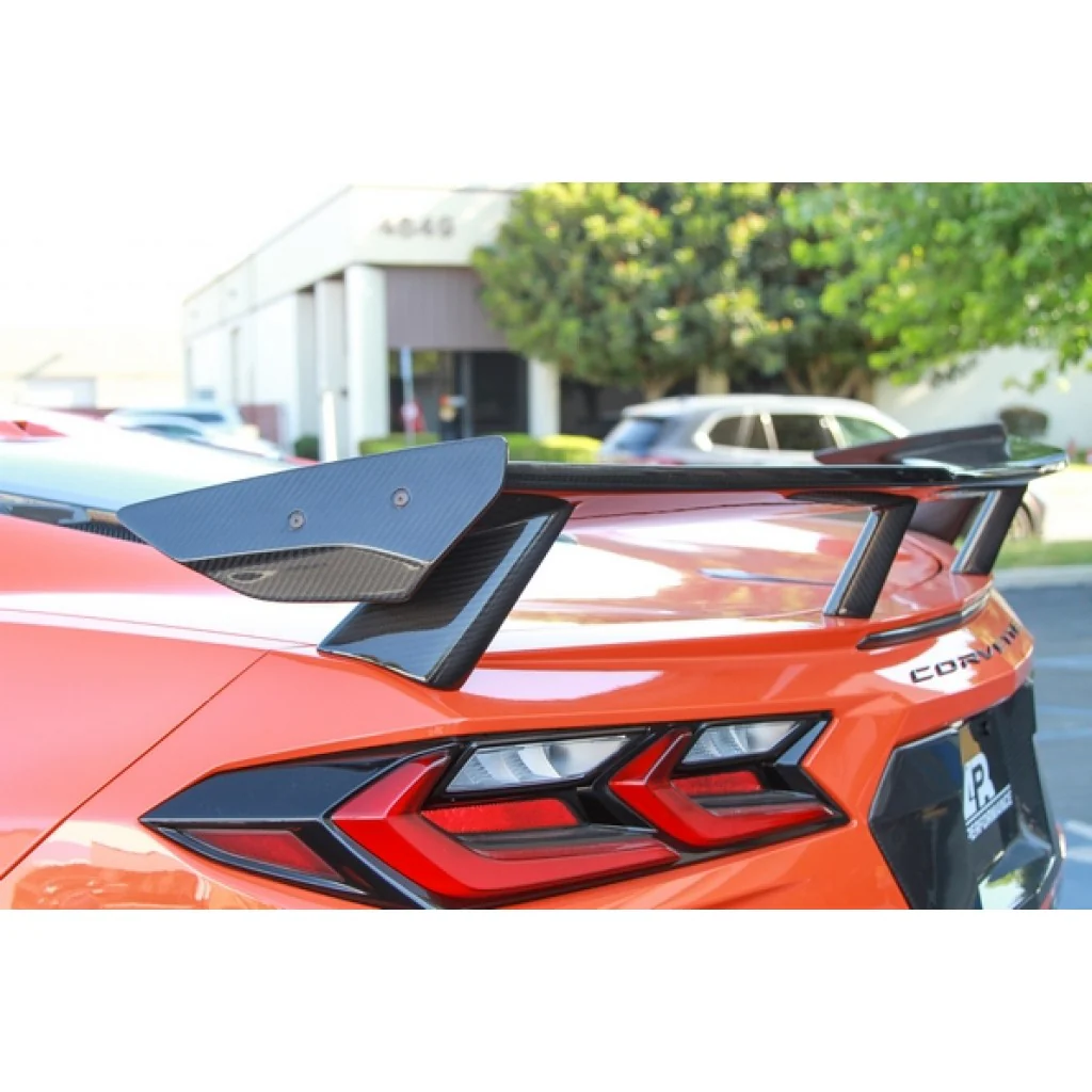 APR Carbon Rear High Wing – Chevrolet Corvette C8 - Chicane Australia