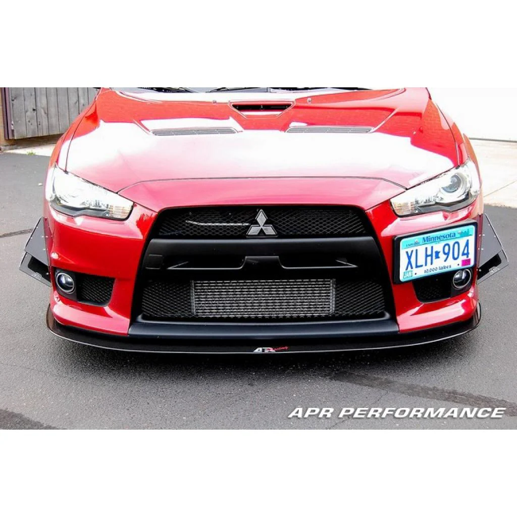 APR Performance Carbon Fiber Front Wind Splitter – Mitsubishi Evolution X (2008–2016) - Chicane Australia