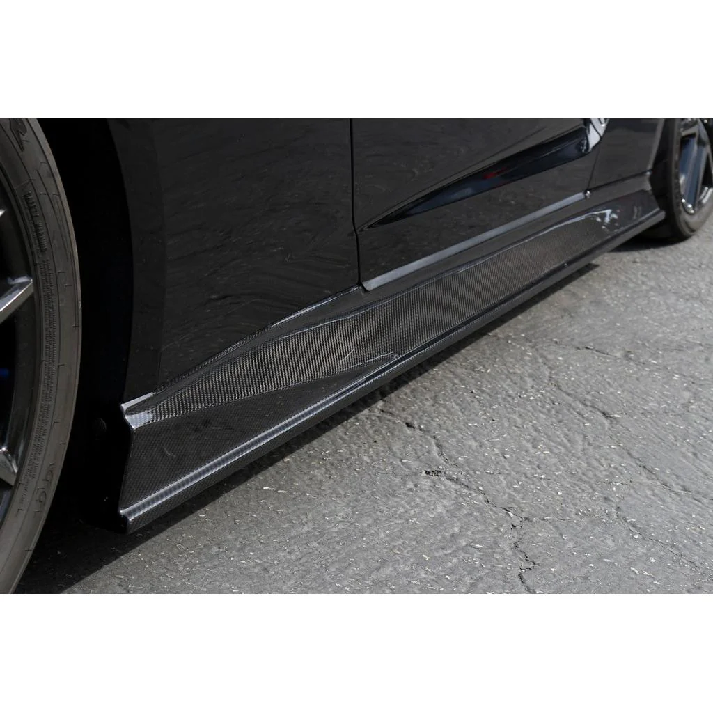APR Performance Carbon Fiber Side Rocker Extensions / Side Skirt – Nissan GT-R R35 (2017–2022) - Chicane Australia
