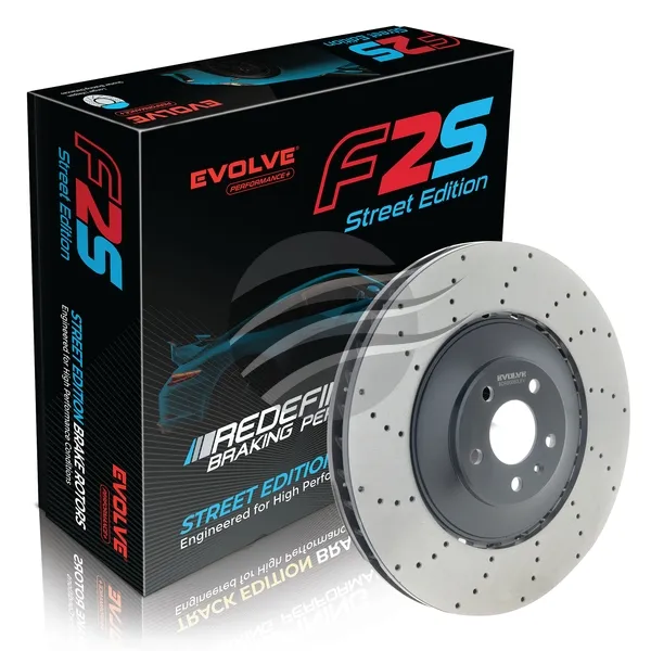 BREMTEC EVOLVE F2S Front Brake Rotors – Audi S6 / S7 (C7) & S8 (D4) – 400x38mm - Chicane Australia
