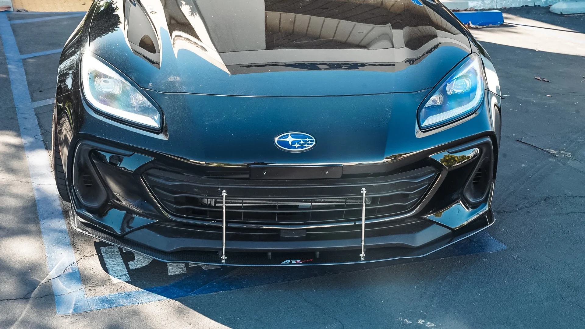 APR Carbon Wind Splitter with Rods – Subaru BRZ 2022+ - Chicane Australia
