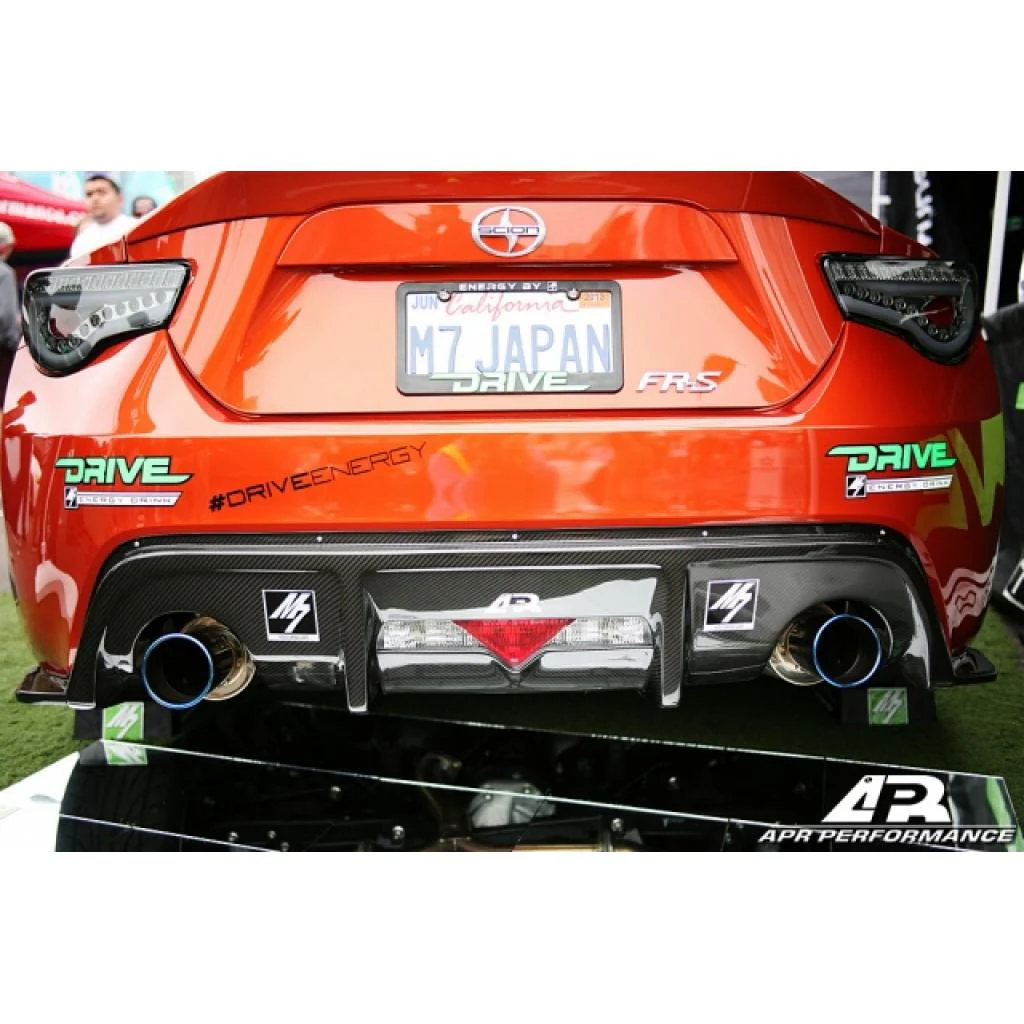 APR Carbon Rear Bumper Valance – Toyota GT86 / Subaru BRZ 2013-2016 - Chicane Australia