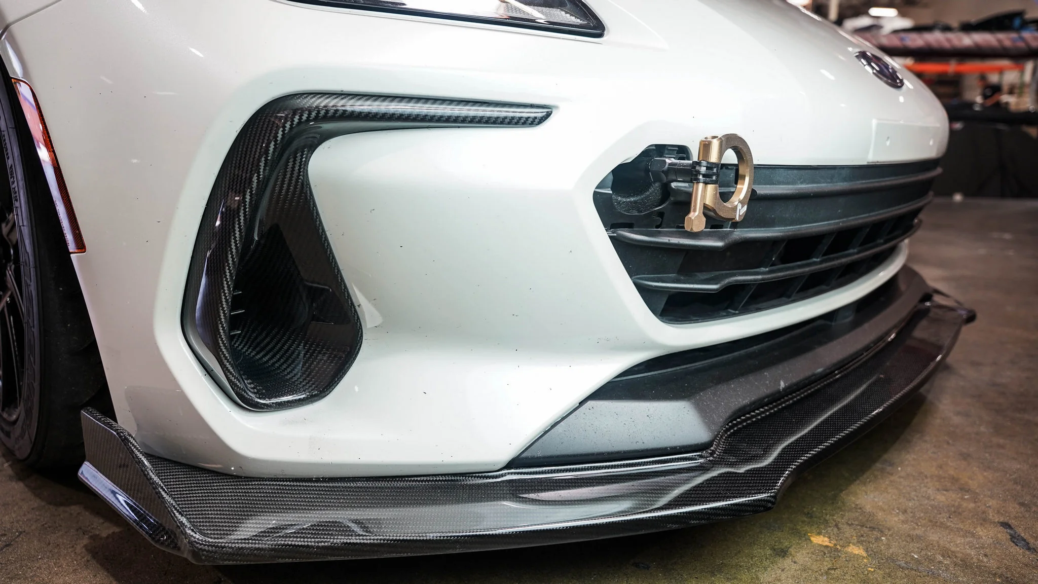 APR Carbon Front Bumper Scoop – Subaru BRZ 2022+ - Chicane Australia