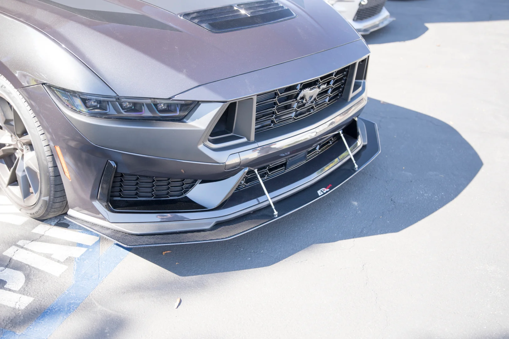 APR Carbon Front Wind Splitter – Ford Mustang Dark Horse Base (2024+) - Chicane Australia