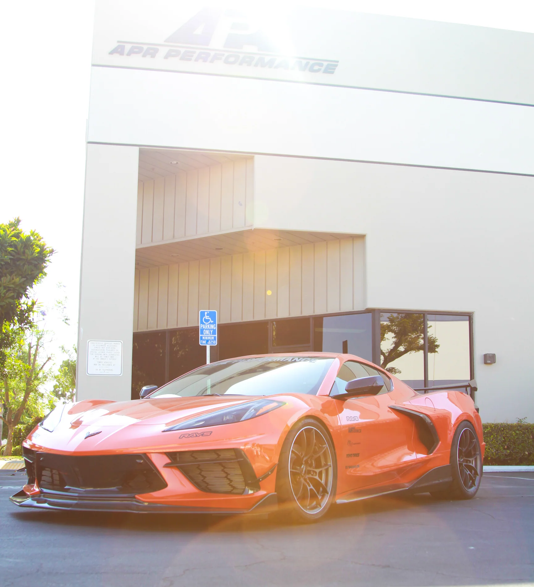 APR Carbon Front Bumper Side Bezels – Chevrolet Corvette C8 - Chicane Australia