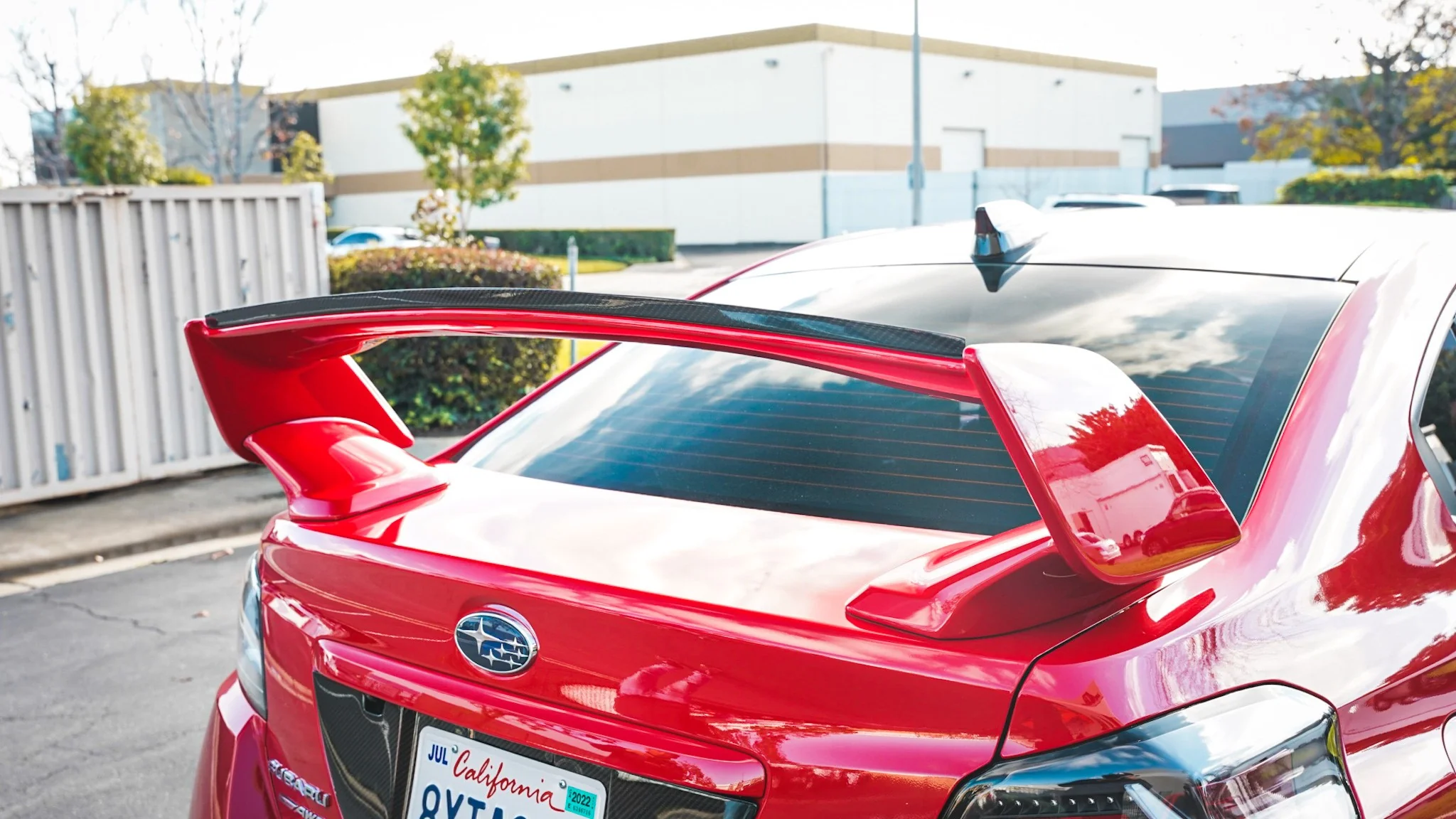 APR Carbon Gurney Flap – Subaru STI 2015–2021 - Chicane Australia