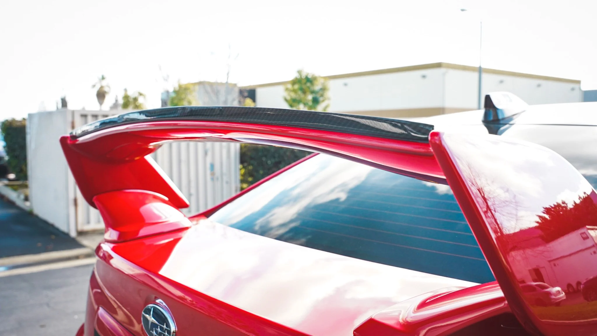 APR Carbon Gurney Flap – Subaru STI 2015–2021 - Chicane Australia