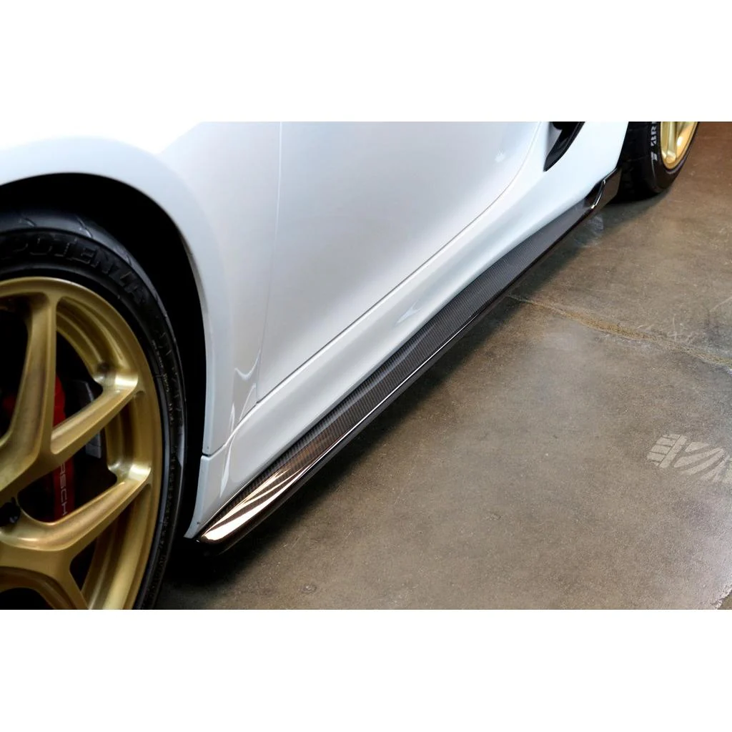 APR Performance Carbon Fiber Side Rocker Extensions / Side Skirt – Porsche 981 Cayman GT4 - Chicane Australia