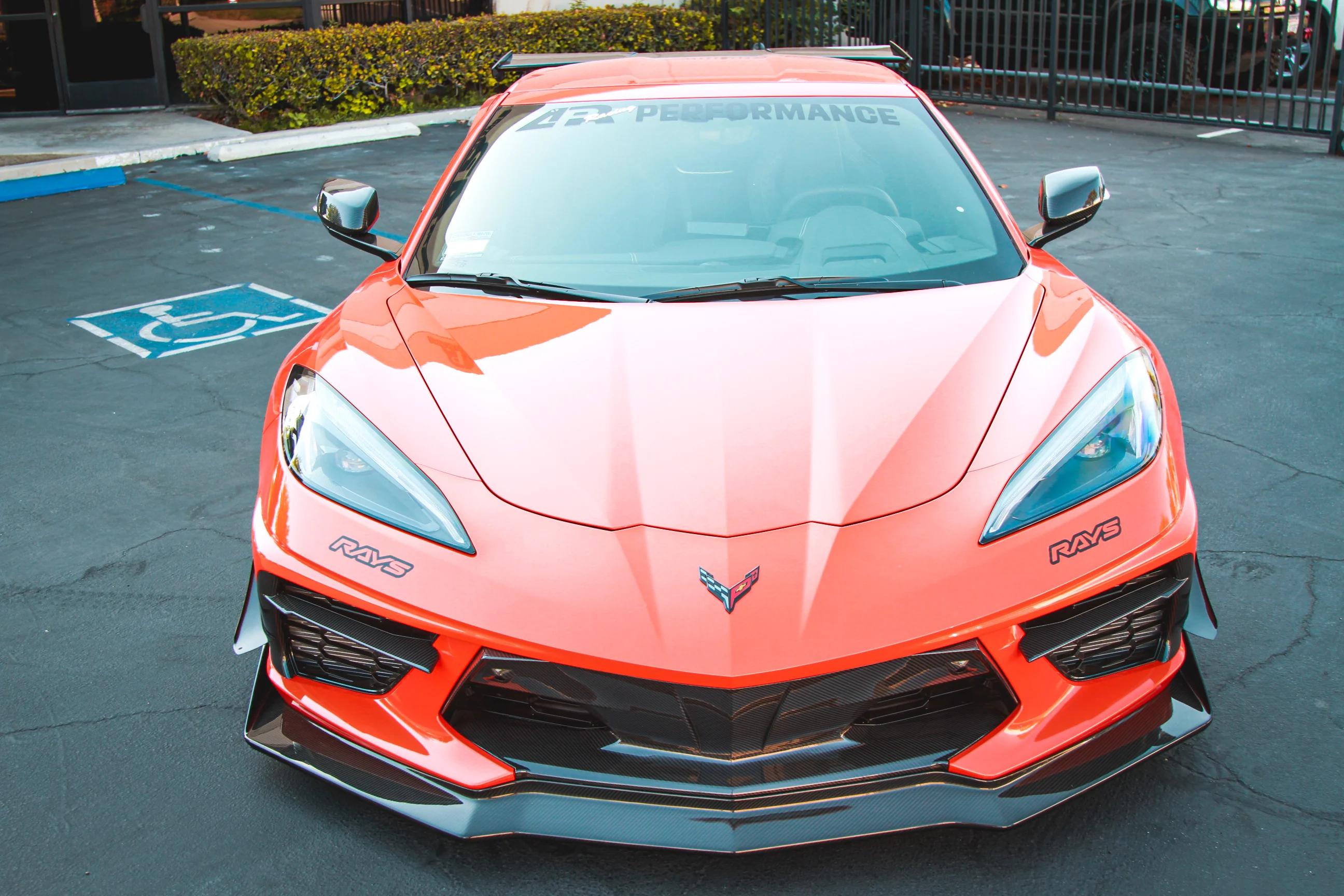 APR Carbon Front Bumper Side Bezels – Chevrolet Corvette C8 - Chicane Australia