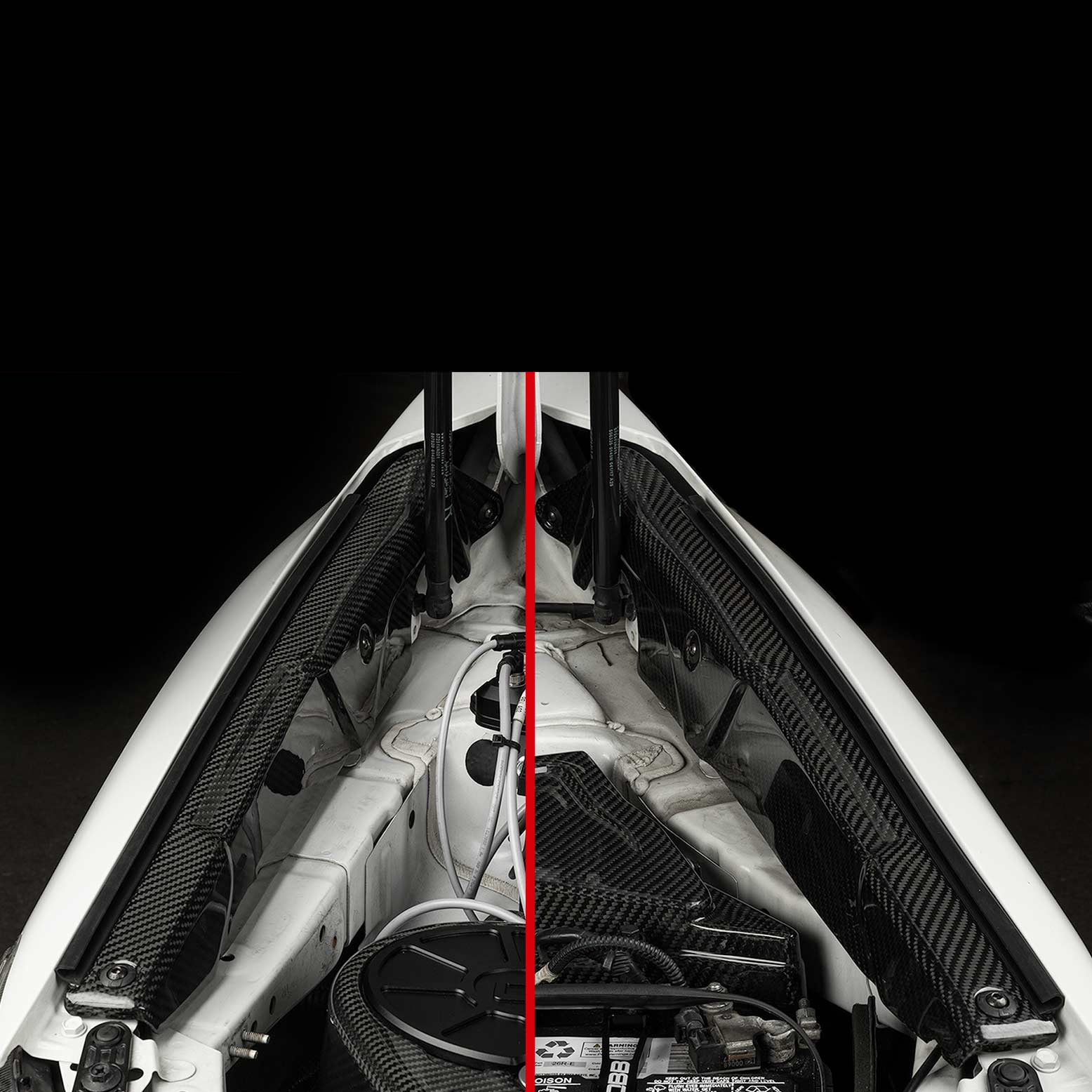 COBB Redline Gloss Carbon Fender Shrouds – Subaru WRX/STI (2015–2021) - Chicane Australia