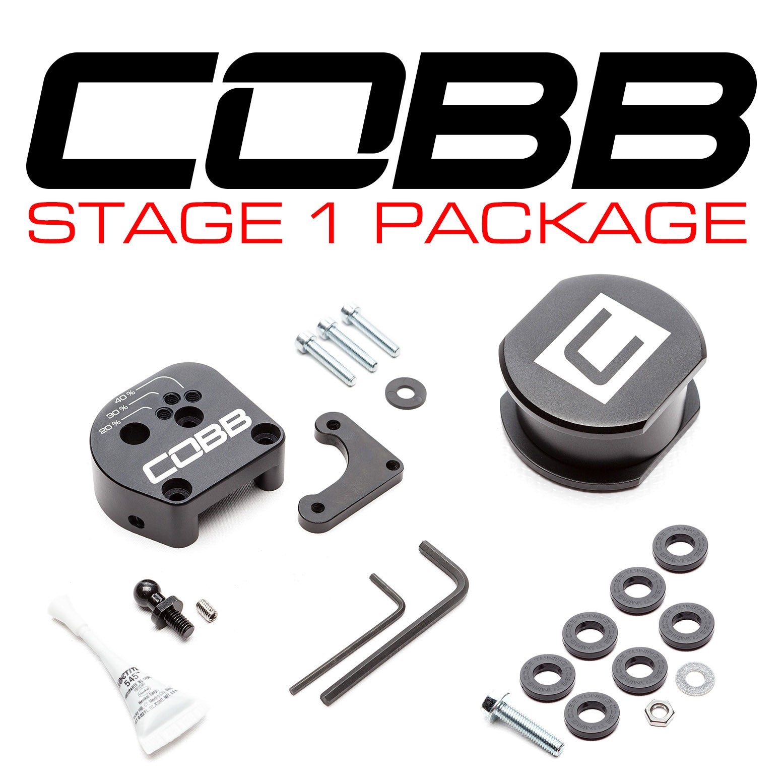 COBB Stage 1 Drivetrain Package – Ford Focus ST (2013–2018) / Focus RS (2016–2018)
