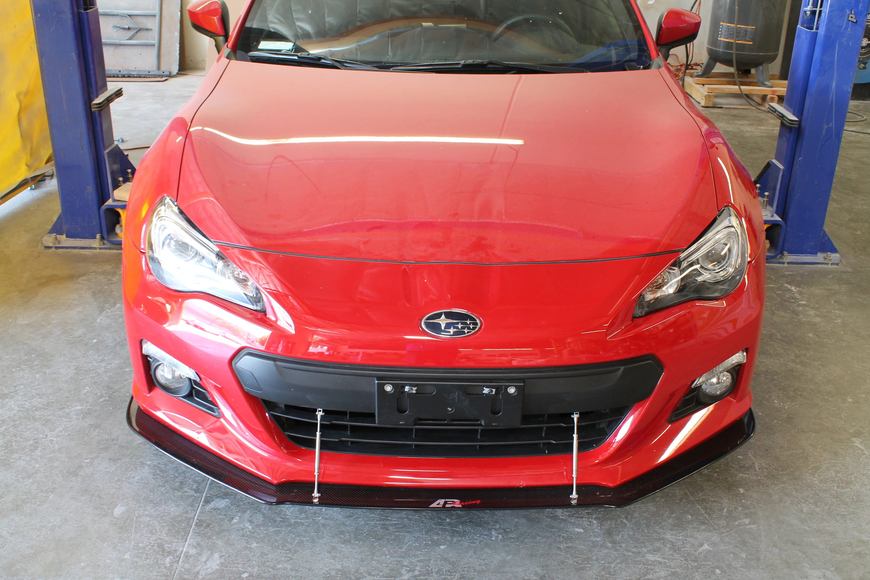 APR Carbon Wind Splitter w/ Rods – Subaru BRZ 2013–2016 - Chicane Australia