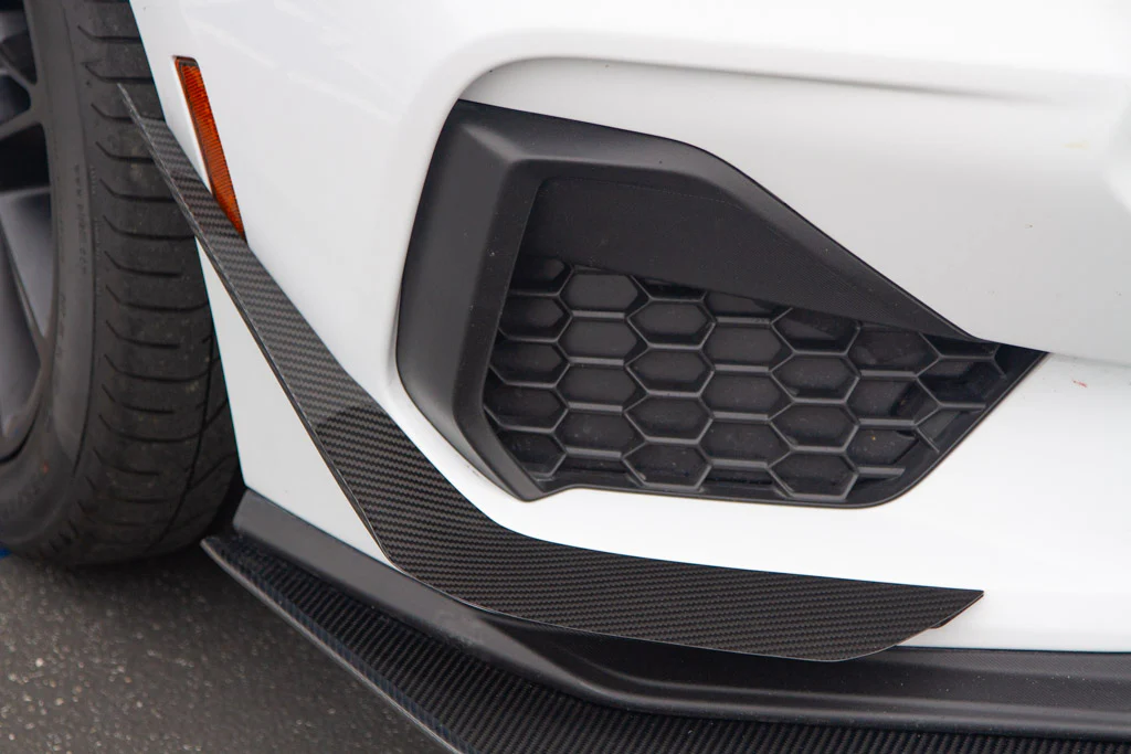 APR Carbon Front Bumper Canards – Ford Mustang GT S650 (2024+) - Chicane Australia