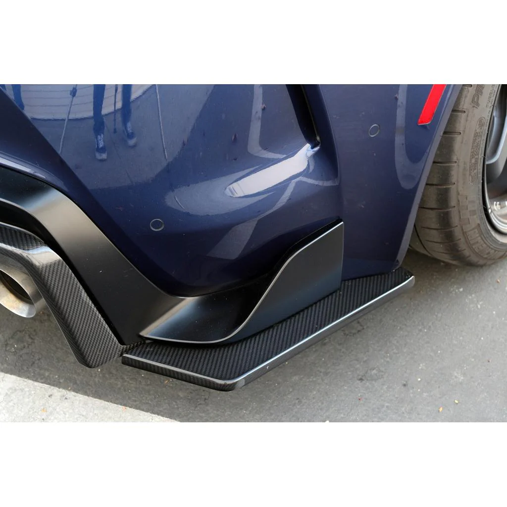 APR Rear Bumper Skirts (Carbon) – Toyota GR Supra A90/A91 (2020+) - Chicane Australia