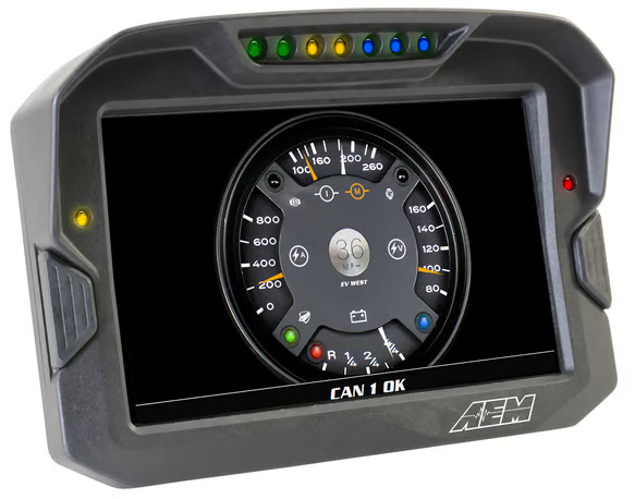 AEM CD-7LG Carbon Logging Display with Internal GPS - Chicane Australia