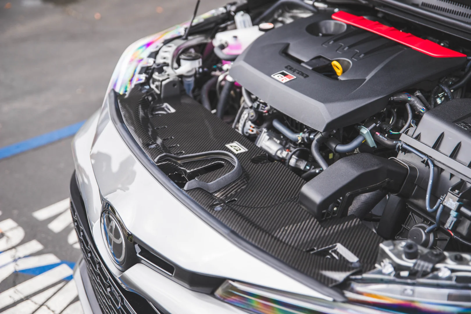 APR Carbon Fiber Cooling Plate – Toyota GR Corolla (2023+) - Chicane Australia