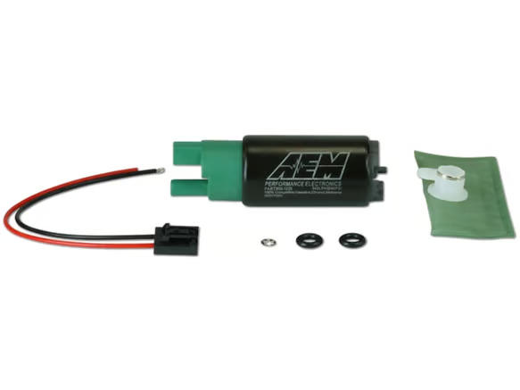 AEM 340LPH E85-Compatible High Flow In-Tank Fuel Pump – 65mm Inline - Chicane Australia