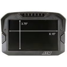 AEM CD-7LG Carbon Logging Display with Internal GPS - Chicane Australia