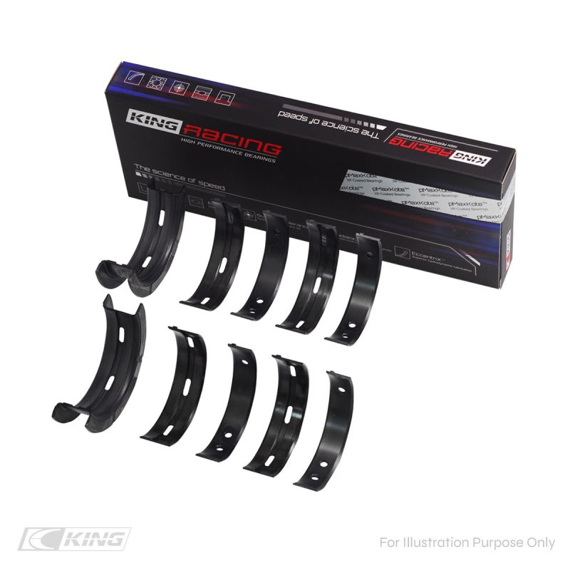 King Racing Main Bearing Set – Coated for Subaru EJ20 / EJ22 / EJ25 (Incl. Turbo) - Chicane Australia