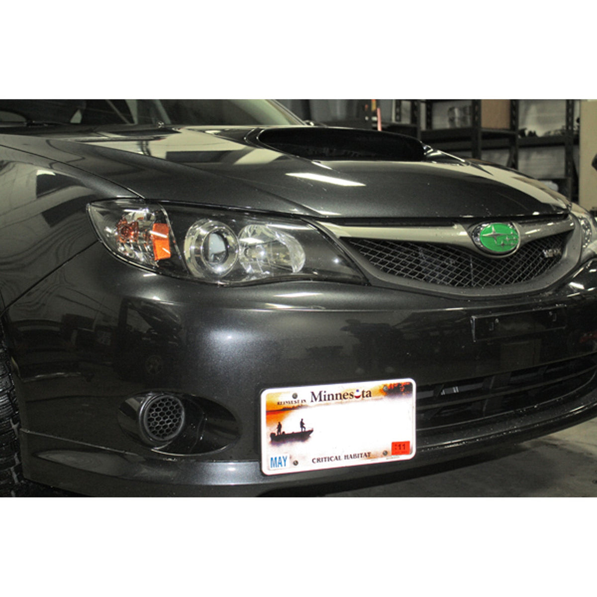 GrimmSpeed License Plate Relocation Kit - Subaru WRX (GV8/GR8) STI (GRF/GVF) - Image 3