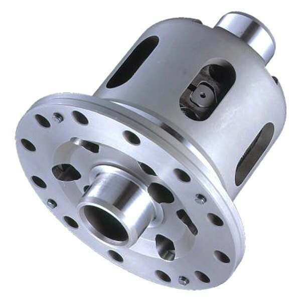 Cusco Type RS LSD case showing oil windows and pinion shaft (product illustration)
