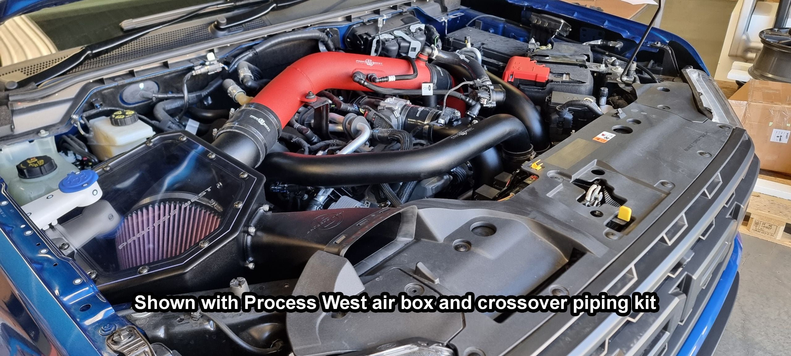 Process West Intercooler Piping Kit Black – Next Gen Ranger Raptor 22+ (OEM & Stage 1 Compatible) - Chicane Australia