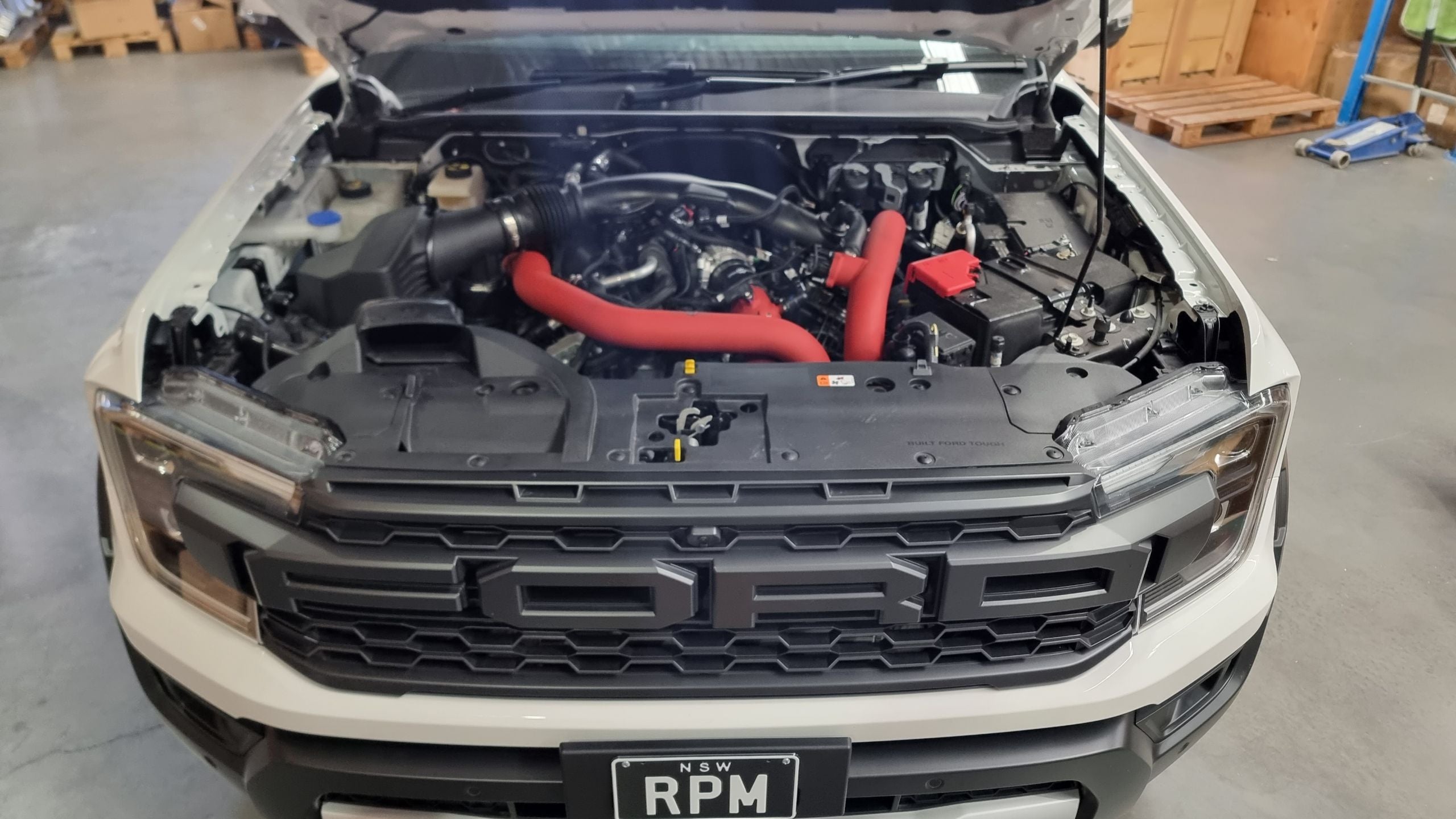 Process West Intercooler Piping Kit Red – Next Gen Ranger Raptor 22+ (OEM & Stage 1 Compatible) - Chicane Australia