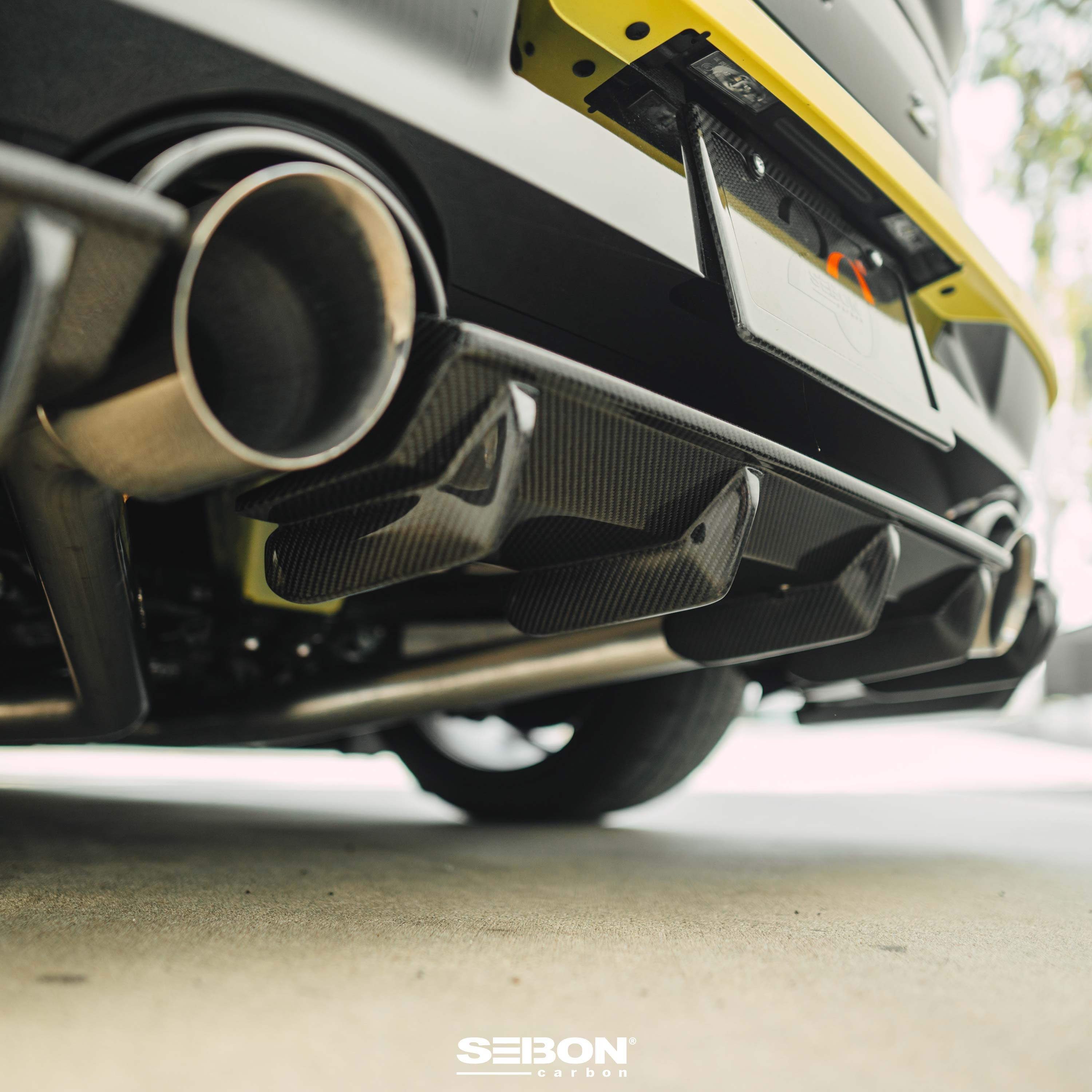 Seibon MB-Style Carbon Fibre Rear Diffuser – Nissan Z 23+