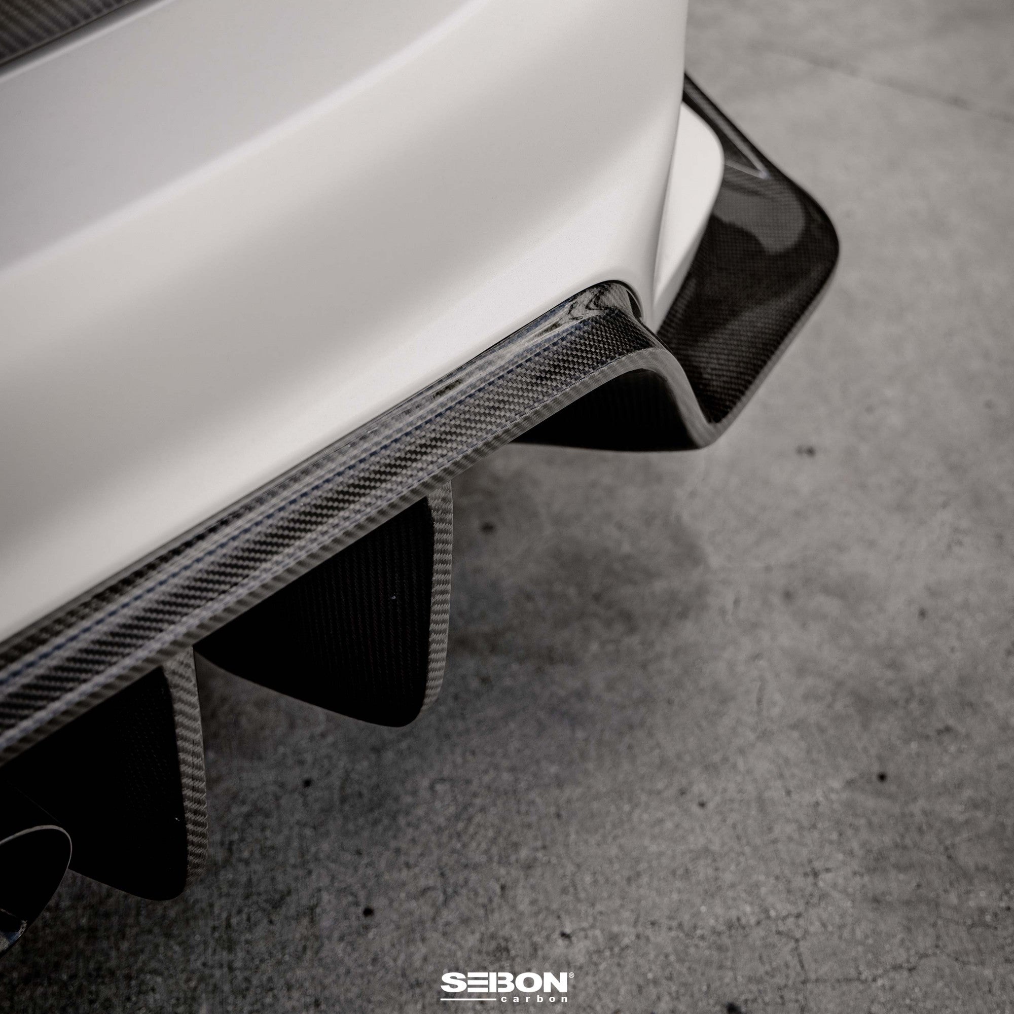 Seibon MB-Style Carbon Fibre Rear Diffuser – Honda Civic Type R (FL5) 2023+