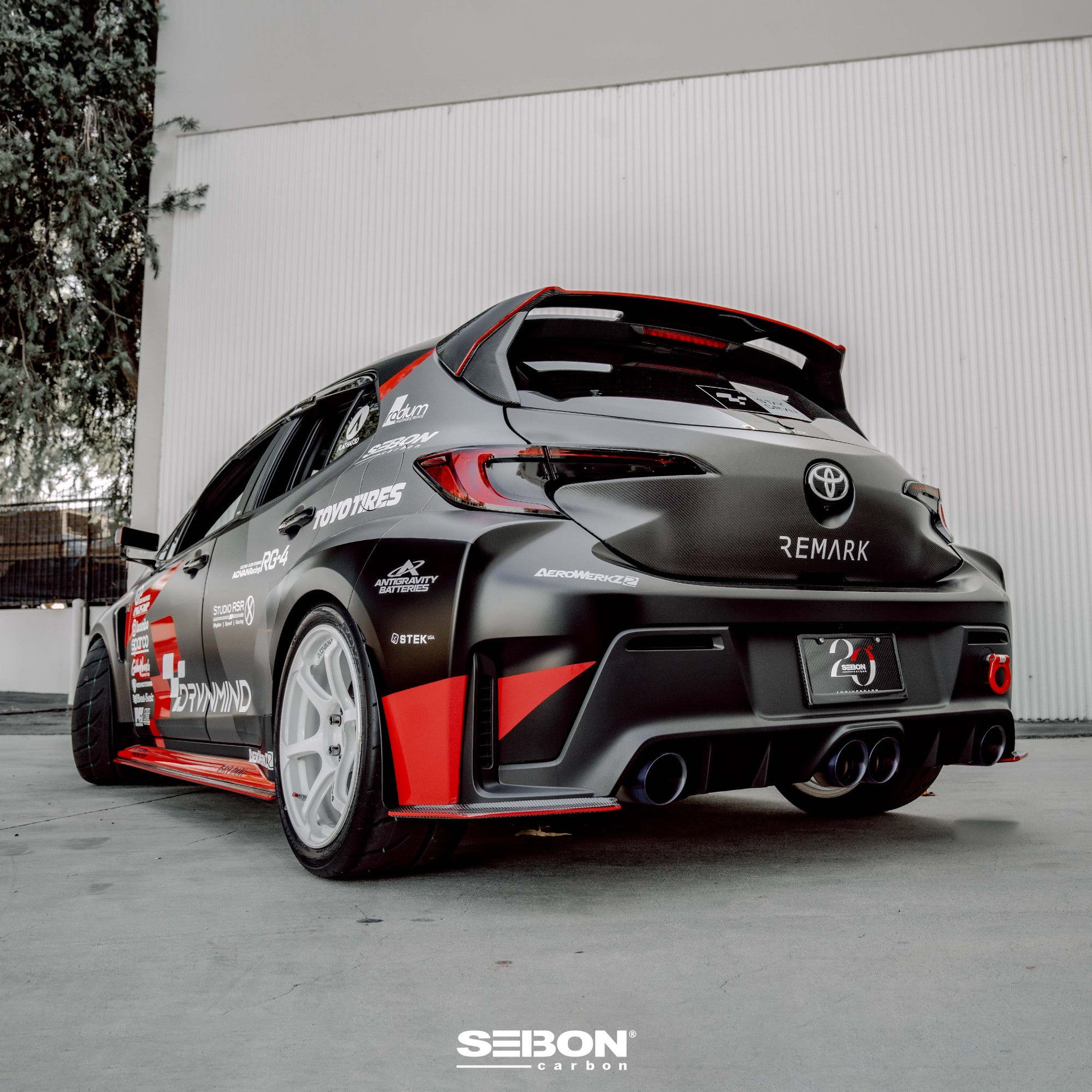 Seibon MB-Style Carbon Fibre Rear Lip – Toyota GR Corolla 23+