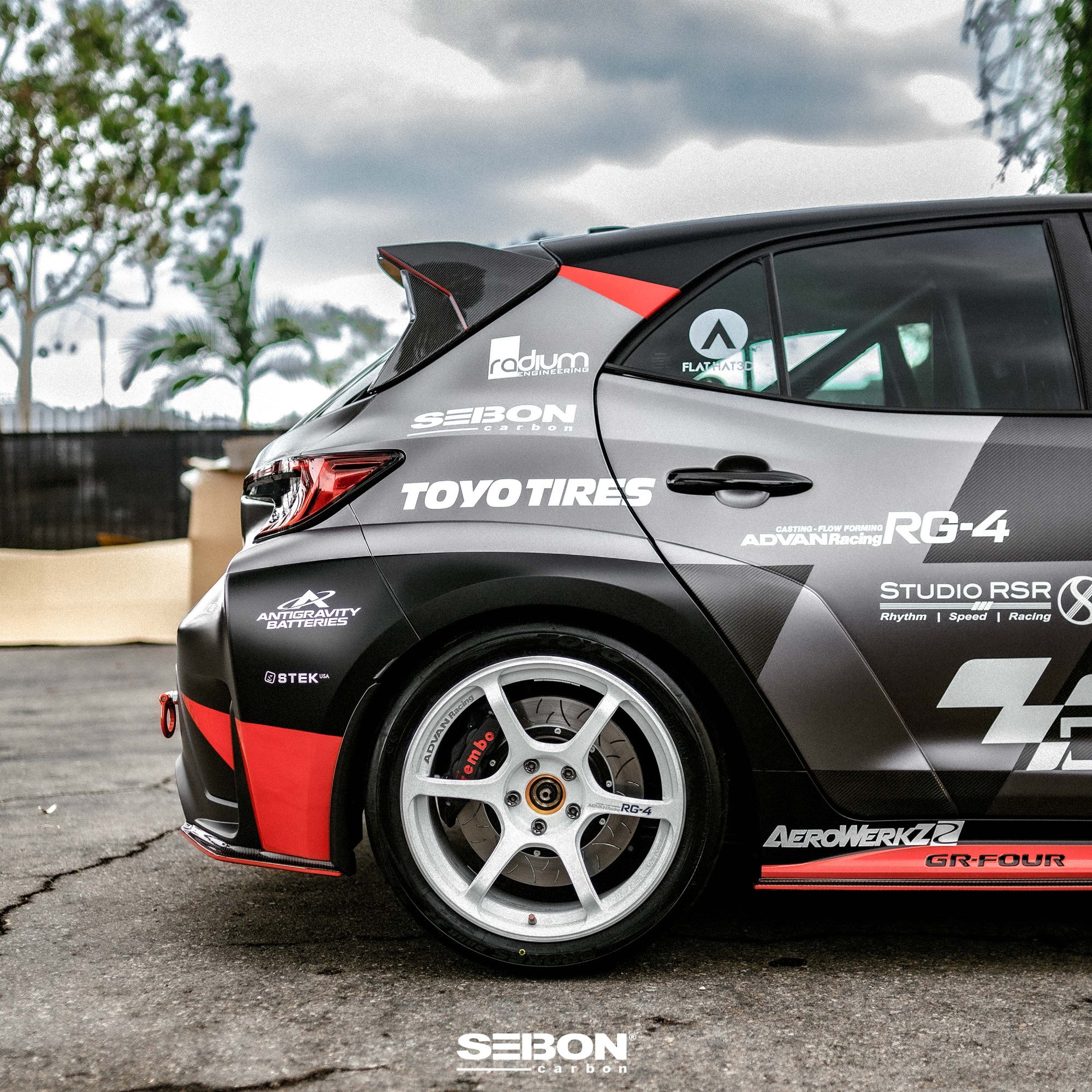 Seibon MB-Style Carbon Fibre Rear Lip – Toyota GR Corolla 23+