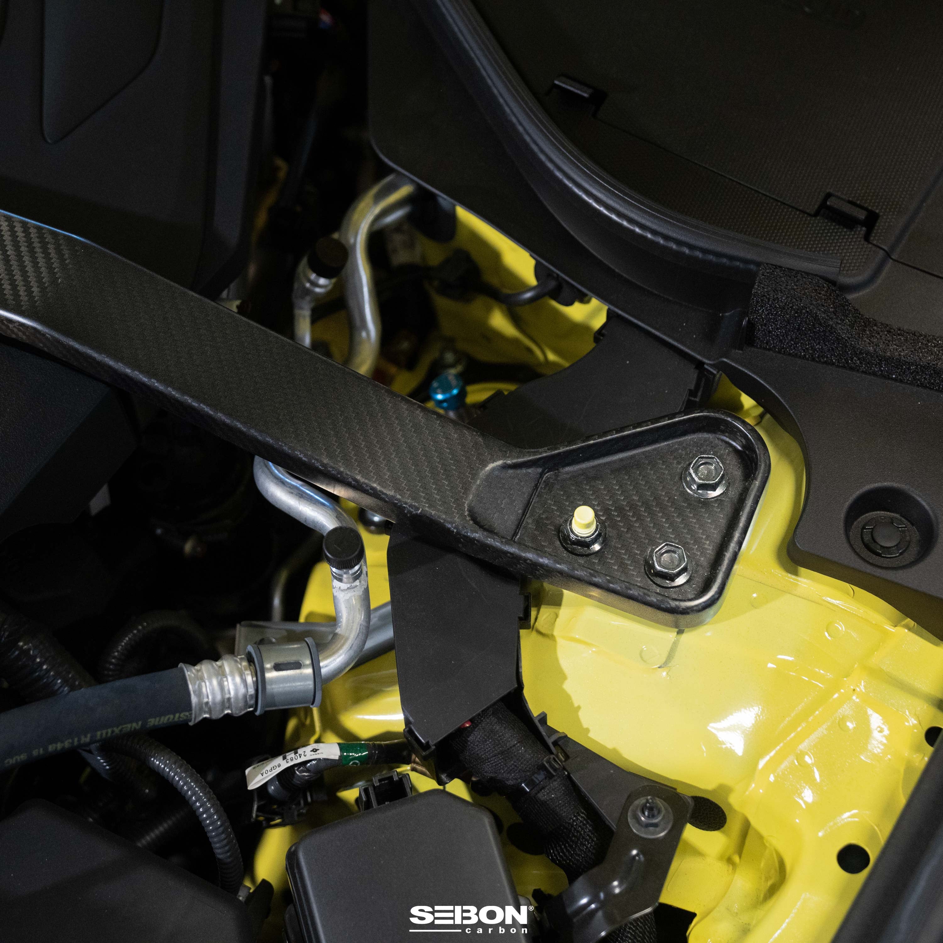 Seibon Carbon Fibre Front Strut Brace – Nissan Z 23+