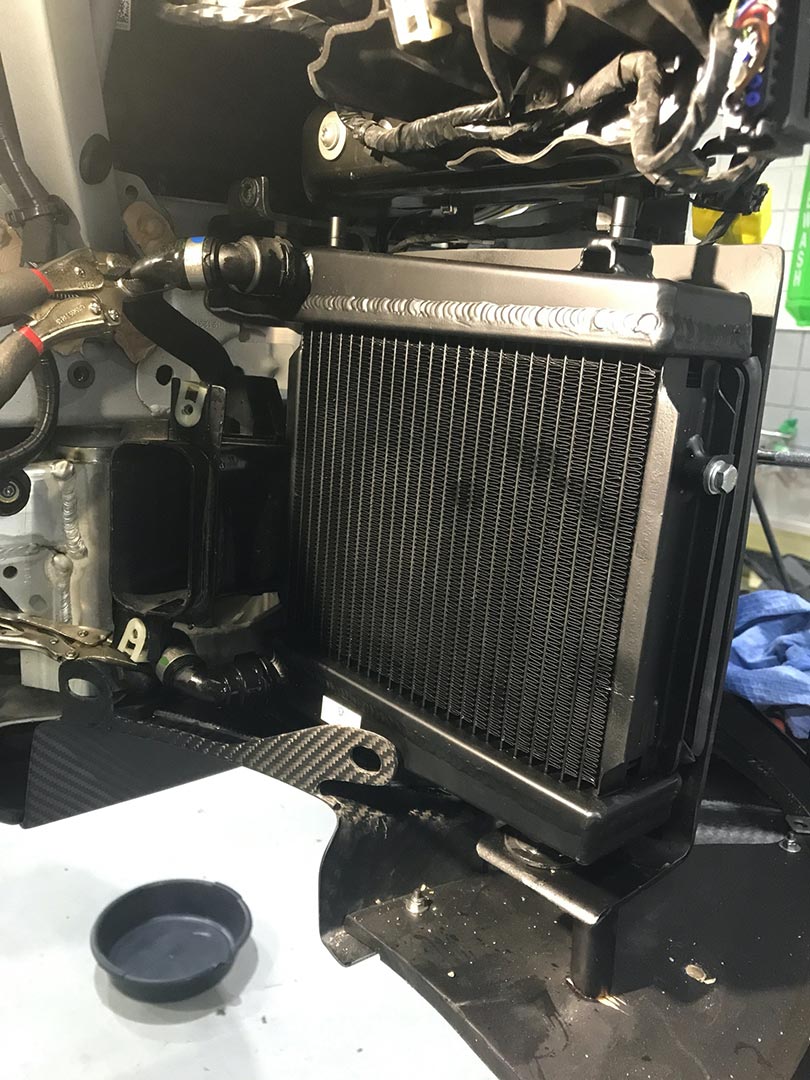 CSF 2-Row 42mm Auxiliary Radiator – Toyota Supra A90 / BMW M240i G42 / M340i G20 / Z4 G29 (B58) - Chicane Australia