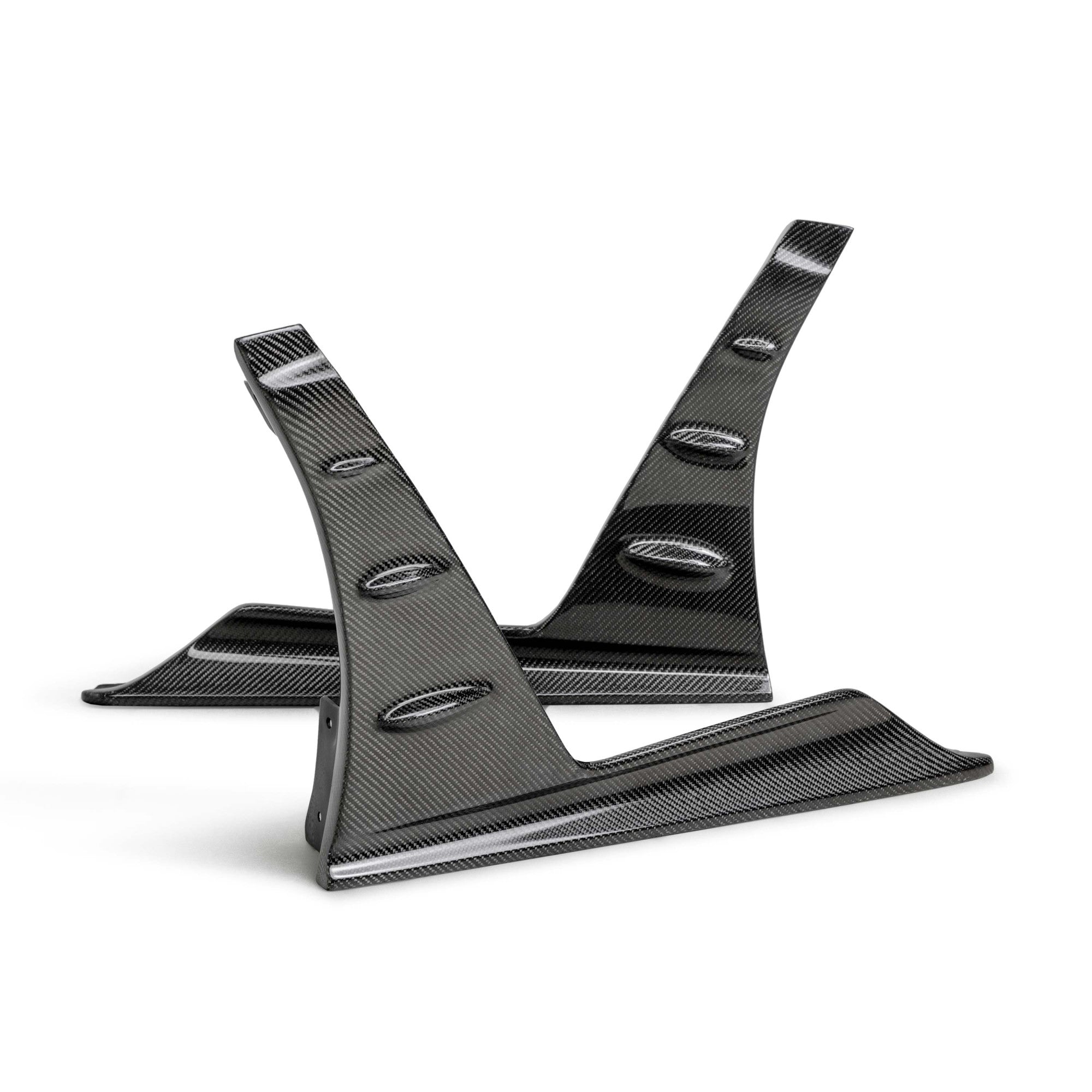 Seibon MB-Style Carbon Fibre Front Side Skirt Extensions – Honda Civic Type R (FL5) 23+