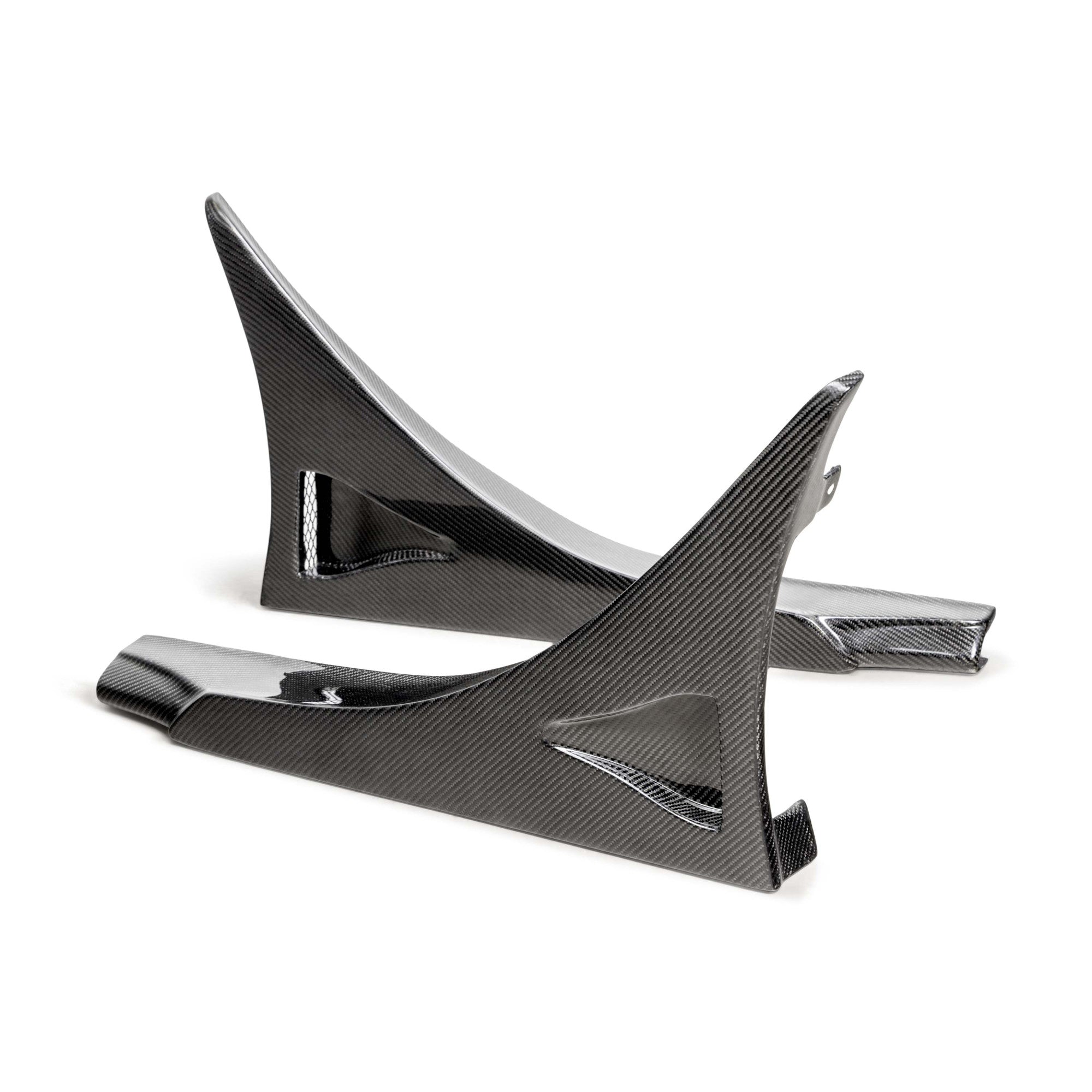 Seibon MB-Style Carbon Fibre Rear Side Skirt Extensions – Honda Civic Type R (FL5) 2023+