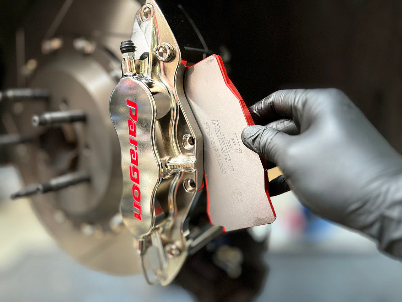 Paragon Titanium Brake Pad Shims – PA015 / AP CP9660 / Alcon CAR89 Calipers - Chicane Australia