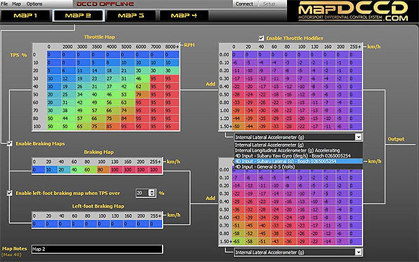 MAP DCCD Centre Differential Controller – Subaru WRX/STI