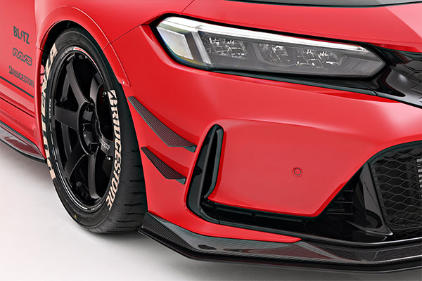 Varis ARISING-1 Evo Carbon Double Canards – Honda Civic Type R FL5 (2023+)