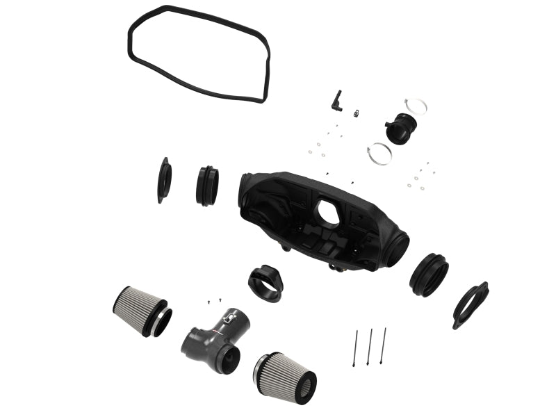 aFe Track Series Carbon Fibre Cold Air Intake - Chevrolet Corvette Stingray (C8) - 6.2L V8 - Image 2