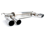 Dinan Free Flow Axleback Exhaust System - BMW X5 M/X6 M (F85/F86) - Polished Tips