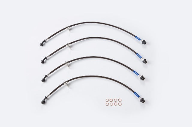 Spoon Sports Braided Brake Hose Set - Honda Civic (EK4) - SPOON