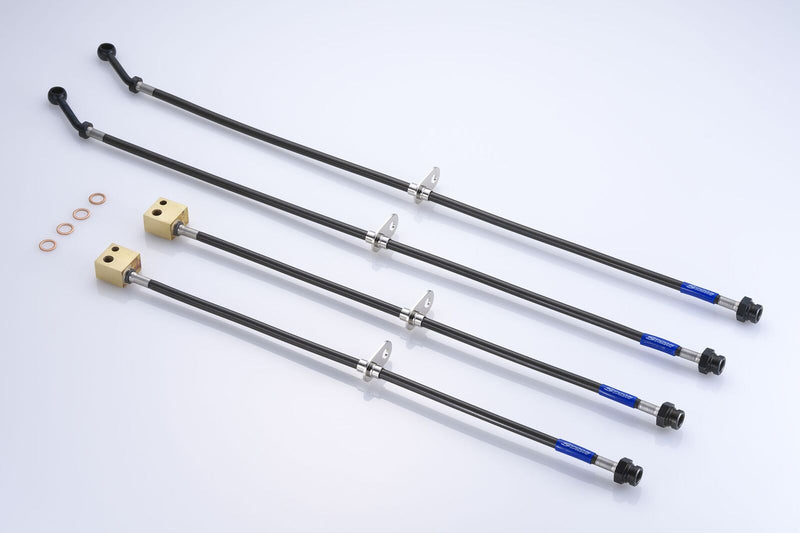 Spoon Sports Braided Brake Hose Set - Honda Civic Type R (FK8)  - SPOON