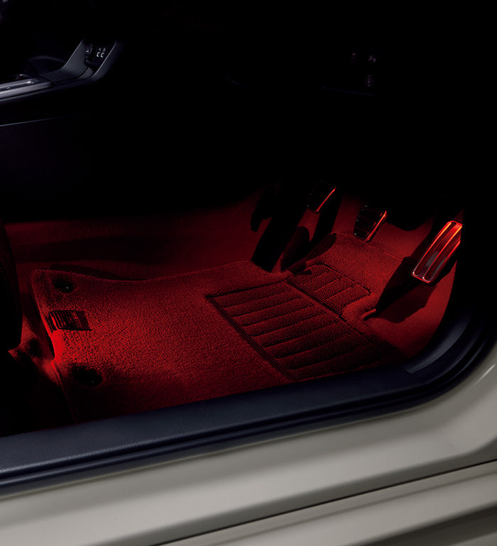 Honda Genuine OEM Front Driver's Side Footwell LED Illumination Kit Red – Civic Type R FL5 (MY22+) - Chicane Australia - Honda - Genuine