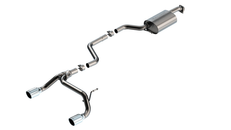 Borla Cat-Back Exhaust - Suzuki Jimny 3-Door (JB74) - S-Type 2in